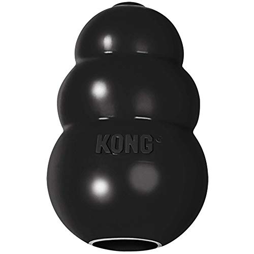 KONG - Extreme Dog Toy - Toughest Natural Rubber, Black - Fun to Chew, Chase and Fetch - for Large...