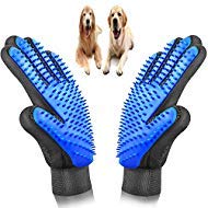 LPVLUX deshedding Gloves 1 Pair – Dog Grooming Glove...