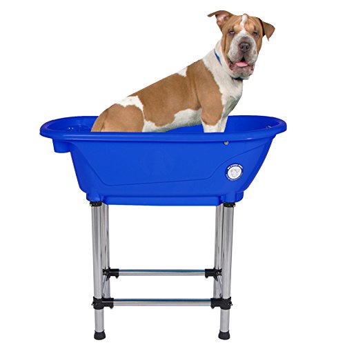 Flying Pig™ Pet Dog Cat Portable Bath Tub (Royal,...