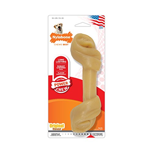 Nylabone Dura Chew Large Original Flavored Knot Bone Dog Chew Toy