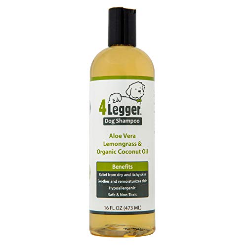 4Legger USDA Certified Organic Dog Shampoo -...