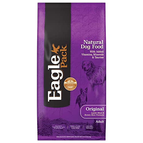 Eagle Pack Natural Dry Dog Food, Lamb & Rice, 30-Pound Bag