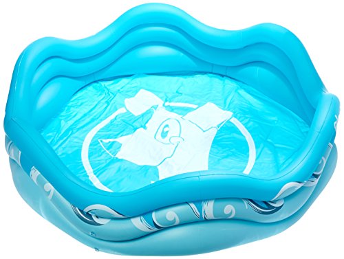alcott Inflatable Pool for Dogs, 4' Diameter, Blue