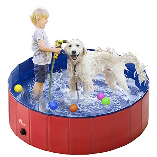 Pidsen Upgraded Foldable Pet Swimming Pool Portable Dog...