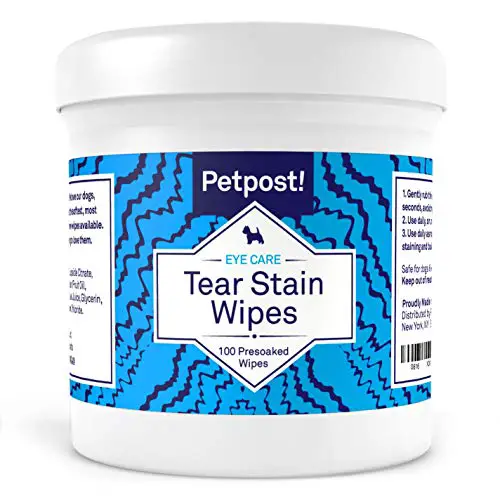 Petpost | Tear Stain Remover Wipes - 100 Presoaked...