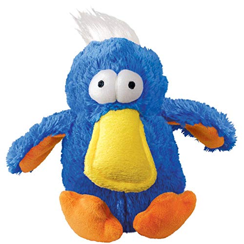 KONG - DoDo Bird - Plush Dog Toy with Extra Loud Squeaker - For Medium Dogs (Assorted Colors)